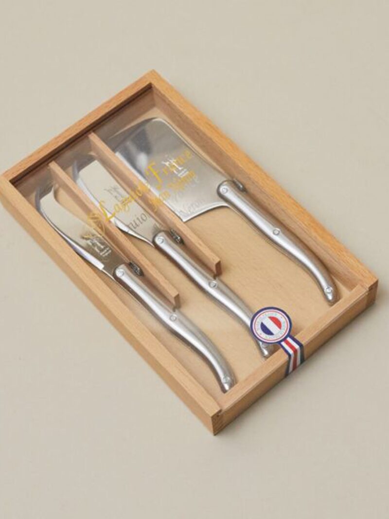 3-Piece Mini Cheese Utensil Set, Stainless Steel