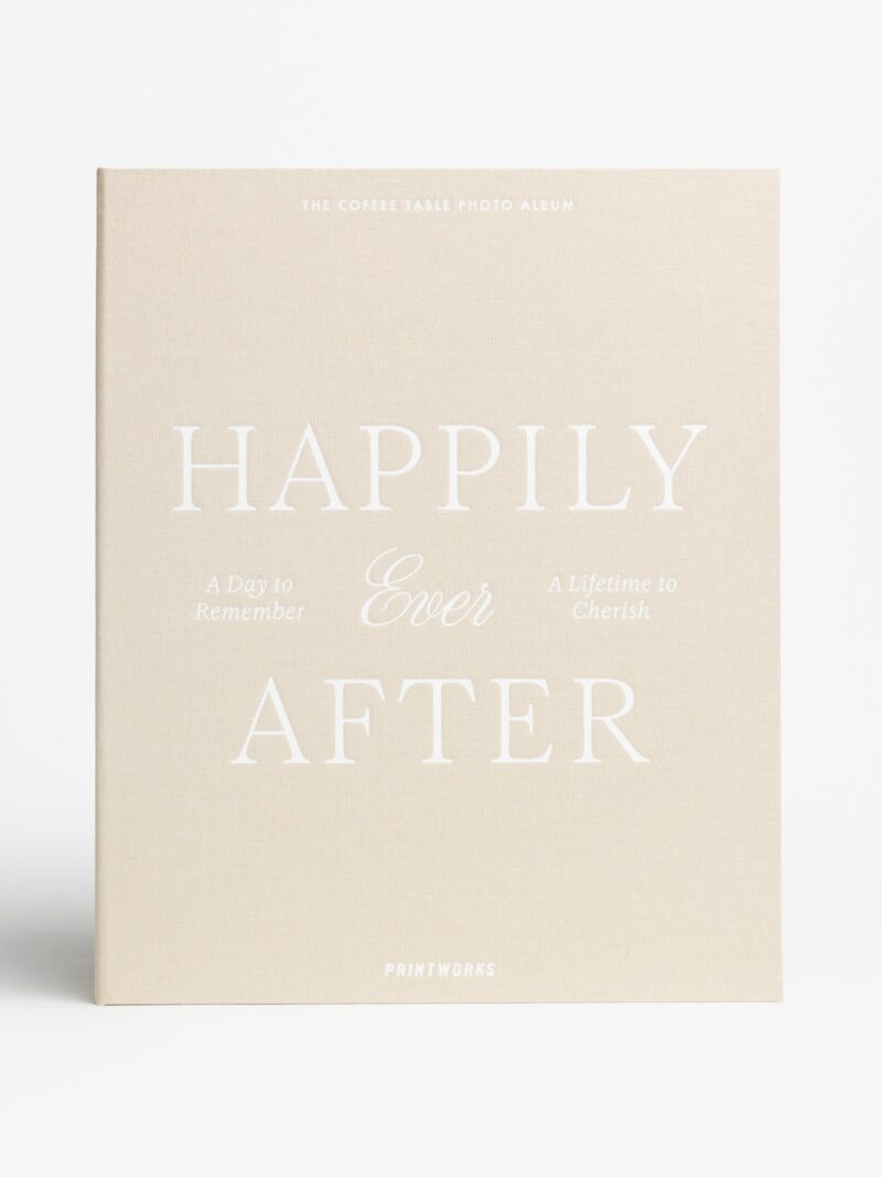 Happily Ever After Wedding Photo Album